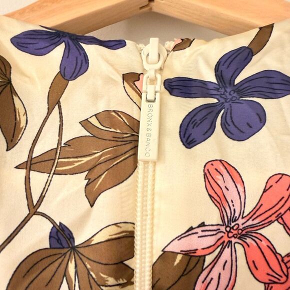 NWOT BRONX AND BANCO Bedouin Peony Coastal Mini Dress - Picture 15 of 16